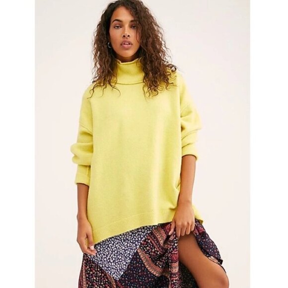 Free People Afterglow Mock Neck Sweater - Picture 1 of 15